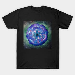 Purple flower galaxy T-Shirt